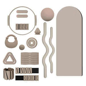 Accesorios de Gimnasio en Casa, Set de Yoga y Pilates, Anillo de Silicona, Mancuernas, Banda de Resistencia, Pelota de Yoga, Pesas para Tobillos, Tapete de Yoga - Product Image 1