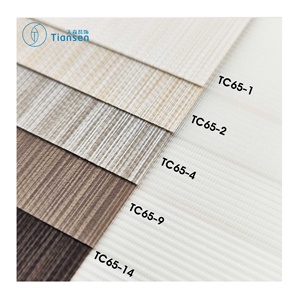 Venta al por mayor de cortinas opacas, persianas enrollables de cebra para oficina, cortinas para oficina, persianas para ventana de sala de estar - Product Image 5