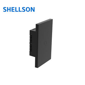 לנו 10a tuya wifi חכם מתג קיר מגע 1 כנופיה שליטה אור מתג wifi מגע - Product Image 3