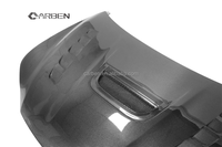 Capot en fibre de carbone style Lexus RCF, cache-moteur en fibre de carbone, compatible avec CT200H, aérodynamique améliorée