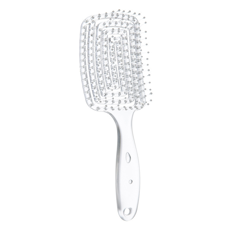 Small transparent paperclip comb