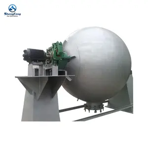 Factory supply 25m3 pulping equipment rotary spherical digester