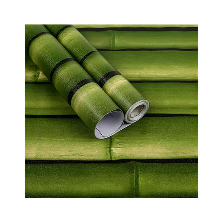 Latest Design Special Hot Selling Home Decoration Bamboo Wall Paper Vinyl Wallpaper