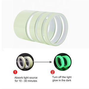 Photoluminescent Safety Tape, Glow in the Dark Marking Tape for Emergency Exits, Industrial Facilities, Warehouses & Safety Use - Product Image 4