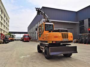 6.8トンエンジニアリング & 建設機械ディガーホイールショベル、長距離ブーム付き - Product Image 2