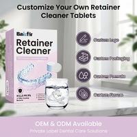 Comprimés nettoyants effervescents pour prothèses dentaires et appareils orthodontiques de Chine