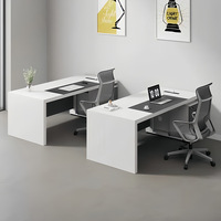 Bureau de direction moderne de luxe en gros avec tiroirs pour PDG, directeur général, cadre supérieur, bureau à domicile