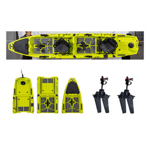 Meilleur Kayak de Pêche 2025 pour Expérimentés, 14 pieds, en Rotomoulage, à Pédales, en Plastique, Canot de Pêche, Fabriqué en Chine, avec Rudder Nativ Intégré - Product Image 2