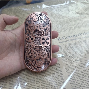 Spinner Metálico de Mano, Juguete Antiestrés EDC, Estilo Gyro Gear, Ideal para Grupos, Accesorio para Juegos de Mesa, Juguete de Dedo - Product Image 2