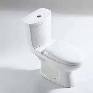 Yeni tasarım seramik s-tuzak 300mm 400mm sifon WC tuvalet kase çift floş tek parça Inodoro seramik banyo tuvalet