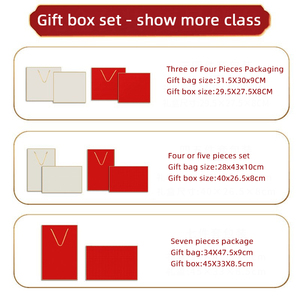 Bel lusso personalizzato DesignLogo stampato Vip clienti abbonamento prodotti promozionali Set regalo - Product Image 4