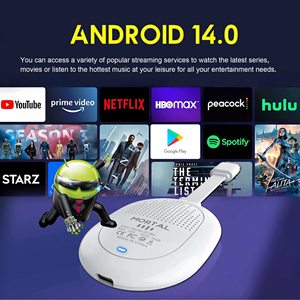 Dispositivo de Streaming Mortal Q2 <span class=keywords><strong>Ultra</strong></span> 2GB/16GB <span class=keywords><strong>Chromecast</strong></span> TV Stick 4K Allwinner H313 TV Box Quad Core Android14 Set-top Box MagisTV - Product Image 3