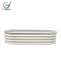 Kit de jardinière surélevée en métal pour potager