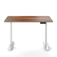 Bureau Électrique Réglable à Moteur Simple, 2 Pieds, Hauteur 710-1180mm, Idéal pour Gaming et Télétravail, Vente Chaude
