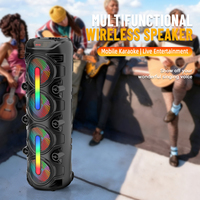 Carrito de Mano ZQS-8401 para Altavoz 5.3, Subwoofer Inalámbrico Multifuncional de Alta Potencia con RGB para Fiestas, Exteriores y Computadora