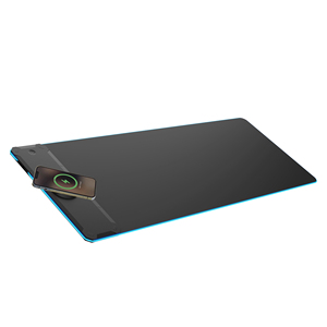 AS6 MagSafe sạc không dây 15 Wát kích thước lớn biểu tượng tùy chỉnh RGB LED chơi game Mousepad chuột Pad bàn <span class=keywords><strong>mat</strong></span> - Product Image 1