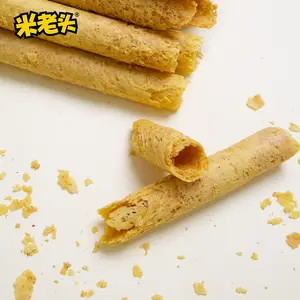 Uncle Pop Hot Selling Grain Snacks Sesame Flavor Biscuits Crispy Rolls Highland Barley Egg Rolls Wholesale