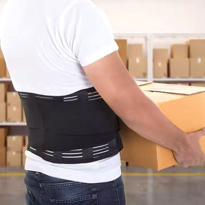 Redressement du dos Compression soutien abdominal lombaire travail taille protecteur garde <span class=keywords><strong>ceinture</strong></span> de soutien du bas du dos - Product Image 3