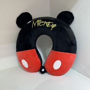 Almohada en Forma de U de Espuma Viscoelástica con Diseño de Dibujos Animados, Regalo Promocional, para Viajes, Siesta, Protección Cervical, Forro Elástico en Cuatro Direcciones, 0-24 - Product Image 2