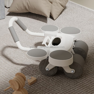 Roue abdominale étanche Fitness équipement d'entraînement <span class=keywords><strong>de</strong></span> gymnastique à domicile roues en plastique exercice Machine <span class=keywords><strong>de</strong></span> réduction <span class=keywords><strong>de</strong></span> la cellulite musculaire - Product Image 1
