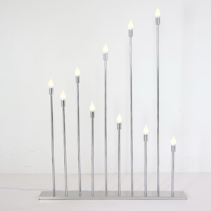 Heavy Duty Iron Plant <b>Display</b> Rack Sturdy Metal <b>Flower</b> Stand With Elegant Design For Home Restaurant Interior Decor - Product Image 5