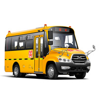 Autobus scolaire diesel avec 21-40 sièges, vitesse de 71-90 km/h, conduite à gauche, norme EURO 5, transmission manuelle