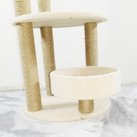 Support de griffoir pour chat en peluche durable, personnalisable, plateforme de saut pour chat, tapis