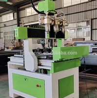 Ludiao — routeur CNC 6090 4 axes, appareil publicitaire avec 3 broches pour bois/pierre, 9060