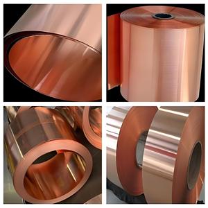 Chất lượng cao tinh chế Đồng Dải & cuộn dây cắt và hàn màu đỏ đồng Nickel lớp băng đồng & lá mô hình trong CuộN - Product Image 6