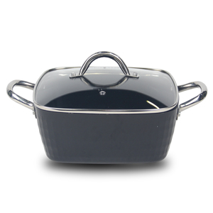 Đen Không Dính 9 Cái Đất Sét Nồi Cho Nấu Ăn <span class=keywords><strong>Cookware</strong></span> - Product Image 3