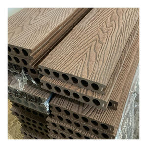 RTS 140*20mm Tahan Lama WPC Cubierta para exteriores Lantai Untuk Teras Taman Impermeable Forma cuadrada - Product Image 1