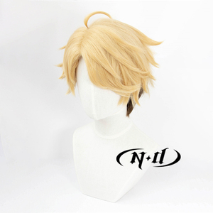 วิกผมคอสเพลย์ ND อาราชิ นารุคามิ ชุดประกอบผมจากอนิเมะ Ensemble Stars สำหรับงานคอมมิคคอน ทำจากเส้นใยทนความร้อนสูง สีน้ำตาลอ่อน ทนความร้อนสูง รุ่นโรส - Product Image 3