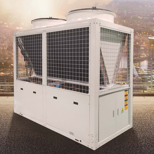 ปั๊มความร้อนอากาศสู่น้ำ 65KW 130KW ใช้สารทำความเย็น R410A สำหรับทำความเย็นและความร้อนในโรงแรม - Product Image 2