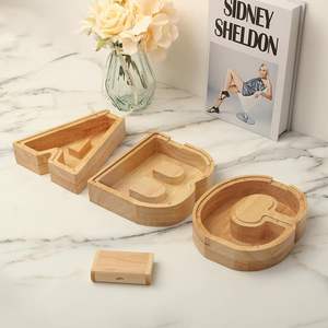 Customized 26 <strong>Letters</strong> <strong>Wooden</strong> Piggy Bank <strong>Wooden</strong> Kids Piggy Bank <strong>Wooden</strong> Money Boxes <strong>Wooden</strong> <strong>Letter</strong> Piggy Bank - Product Image 4