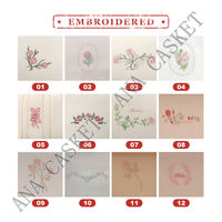 ANA Memory Tube Cama ajustable Estilo americano Bronce sólido Funeral Ataúdes para la venta