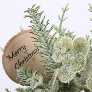 Mini arbre de Noël de bureau Mini pour décorations de Noël Petits supports de sapin de Noël Plantes <span class=keywords><strong>en</strong></span> <span class=keywords><strong>pot</strong></span> miniatures pour décoration intérieure OEM/ODM - Product Image 2