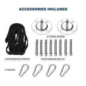 Yoga Swing & Hamac <span class=keywords><strong>Kit</strong></span> Adulte OEM Soutien Sac <span class=keywords><strong>de</strong></span> Transport/Sac d'opp Sous 10 Ft 3-7 Jours Ouvrables 200 20-30 Jours 250*150cm Nylon, tissu - Product Image 6