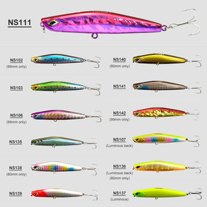 Noeby sinking pesca in mare stickbait hard bait colata lunga matita falso richiamo - Product Image 6