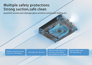 Robot <span class=keywords><strong>lave</strong></span>-vitres à prix réduit, télécommandé, entièrement automatique, contrôlé par application, pour usage domestique - Product Image 2