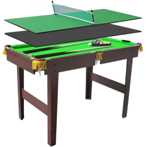 厂家直销4.5脚室内儿童斯诺克台球桌3合1多功能游戏桌