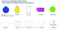 Google Reivew Schlüsselanhänger 13,56 MHz NFC Epoxy-Tag mit Individueller Bedruckung Smart Card für Social Media Sharing