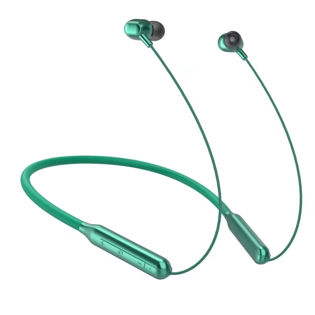 Stereo Bass Neckband Wireless Sport Earphones with LED Battery Indicator for Bluetooth Headphones for Active Lifestyle