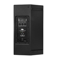 Haut-parleur en bois Active Pro Audio Haut-parleur DSP amplificateur de classe D 15 pouces