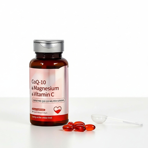 Complément de Coenzyme Q10 de Haute Qualité à Marque Blanche avec Magnésium et Vitamine C en Capsules Molles – Antioxydant pour la Santé Cardiaque des Adultes - Product Image 2