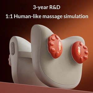 Coussin <span class=keywords><strong>de</strong></span> <span class=keywords><strong>massage</strong></span> chauffant rechargeable pour le <span class=keywords><strong>cou</strong></span> <span class=keywords><strong>et</strong></span> les épaules avec fonction musicale, masseur portable à pétrissage pour le dos, <span class=keywords><strong>la</strong></span> taille <span class=keywords><strong>et</strong></span> les jambes - Product Image 6
