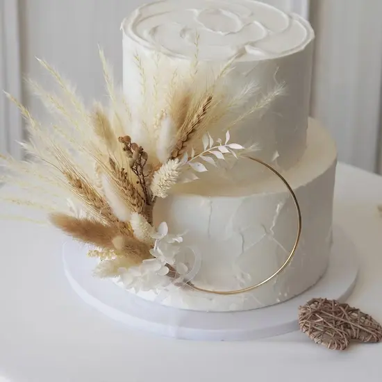 Fiori secchi naturali cake topper decorazione pampas grass cake toppers wedding cake topper