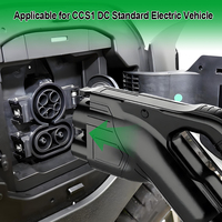 Connecteur de charge rapide pour véhicules électriques Isigma IP67 250A 750V DC, prise de chargeur EV CCS1 pour véhicules électriques standard CCS1, neuf
