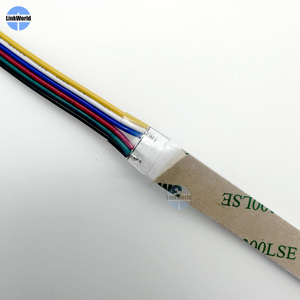 24V rgbcct COB LED Strip RGB + C + W 6pins RGBW rgbcw cri90 840LED/M 12 mét linh hoạt Fob COB rgbww thông minh LED Strip ánh sáng - Product Image 3