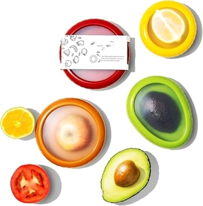 Silicone Fruit Vegetable Anti-Oxidation <b>Storage</b> Box Fruit <b>Storage</b> <b>Containers</b> for Fridge Avocado Keeper Fresher - Product Image 2