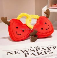 Peluche Mascotte Douce et Moelleuse « Love Lock » – Jouet Confortable et Adorable, Idéal Cadeau de Mariage Personnalisé